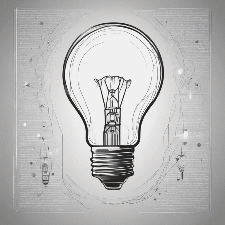 A light bulb illustrating innovation and the bright ideas brought forth by the new scientific panel.