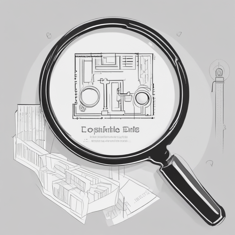 A magnifying glass emphasizing the need for scrutiny and understanding in the development of AI legislation.