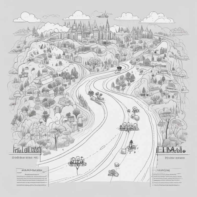 A roadmap illustrating the journey companies must take to align with AI regulations.