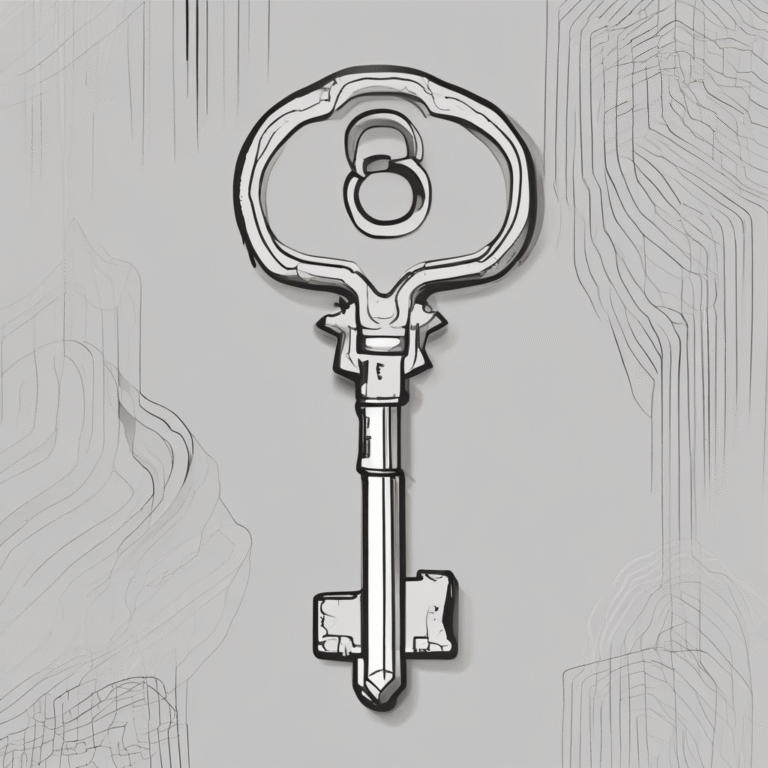 A key