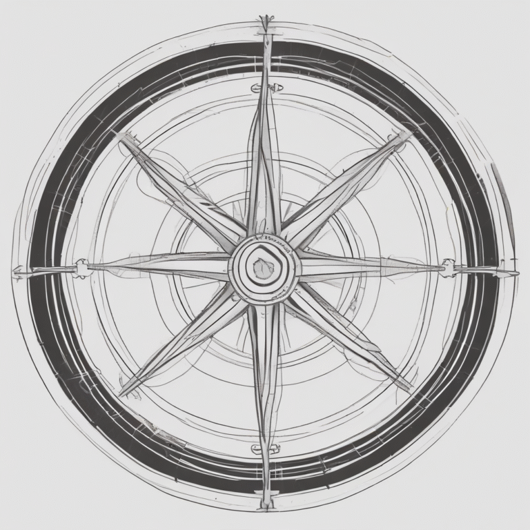 A compass to signify guidance and direction in navigating ethical business practices.