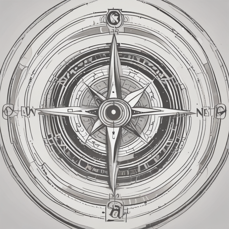 A compass