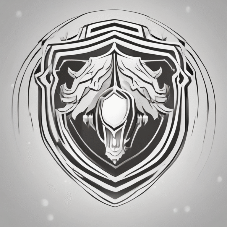 A shield to signify protection and the safeguarding of ethical standards in AI.