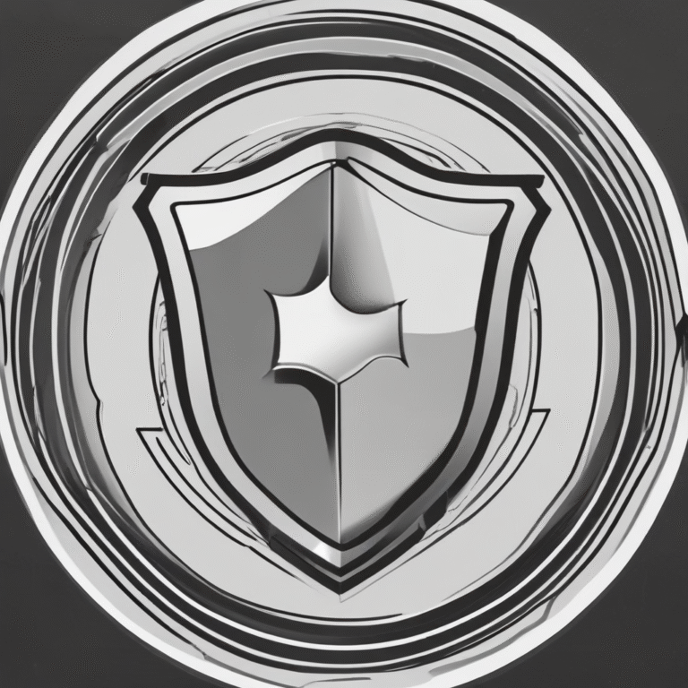 A shield to convey protection against risks associated with AI implementation.