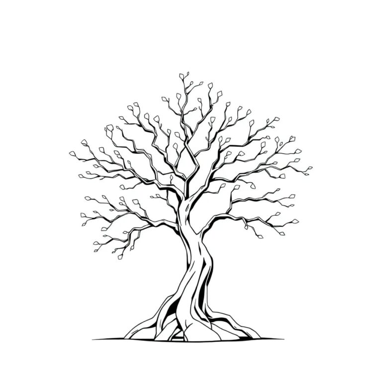 A dynamic, interactive sculpture of a tree with branches that grow and change shape in real-time, representing the evolving landscape of AI-driven innovation for small and medium-sized enterprises.