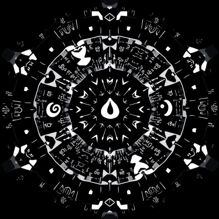 A digital kaleidoscope with ever-shifting code snippets and open-source logos