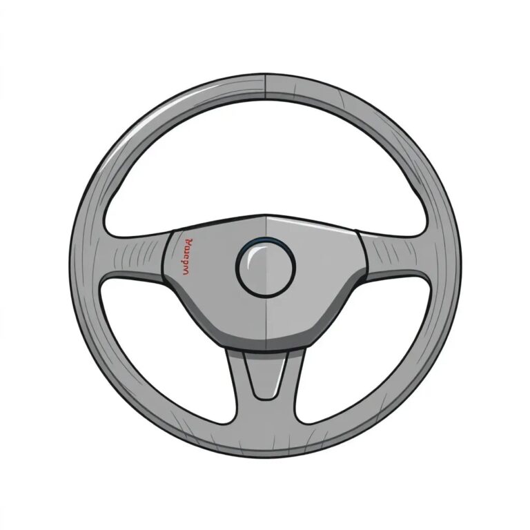 A steering wheel with one side made of polished metal and the other of organic, living wood
