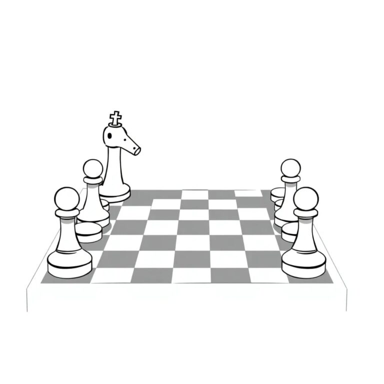 A chessboard with AI-controlled pieces and human-controlled pieces playing simultaneously