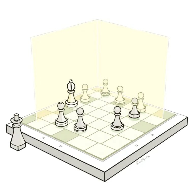 A holographic chessboard with pieces that morph and adapt in real-time