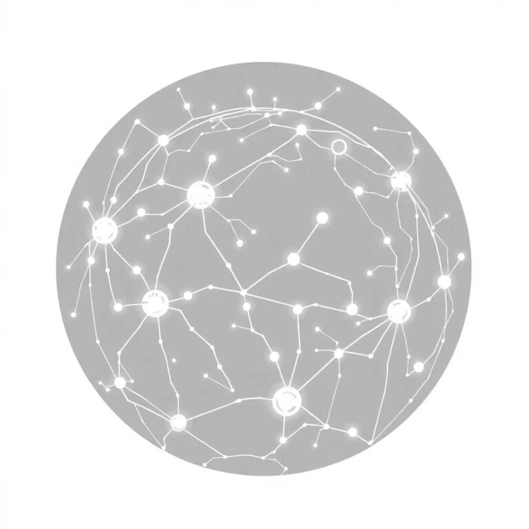 A holographic globe with interconnected neural networks pulsating across its surface, displaying real-time data streams and communication pathways.