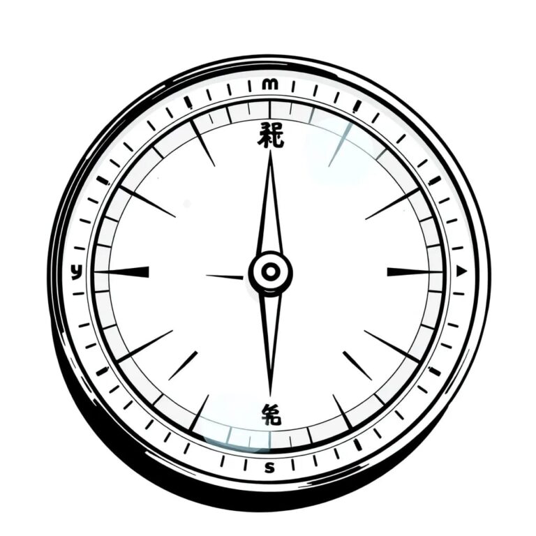 A compass with a digital display that flickers between moral dilemmas and ethical guidelines