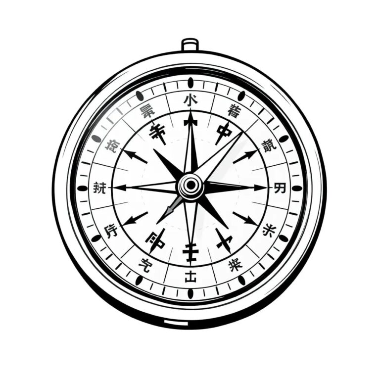 A futuristic, multi-lingual, AI-driven compass with a rapidly spinning needle, symbolizing the need for global guidance and navigation through the accelerating changes brought by AI.