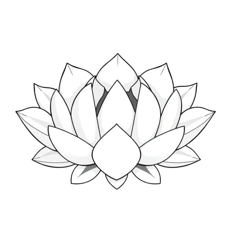 A lotus-shaped AI processor with petals that open and close based on ethical decision-making algorithms