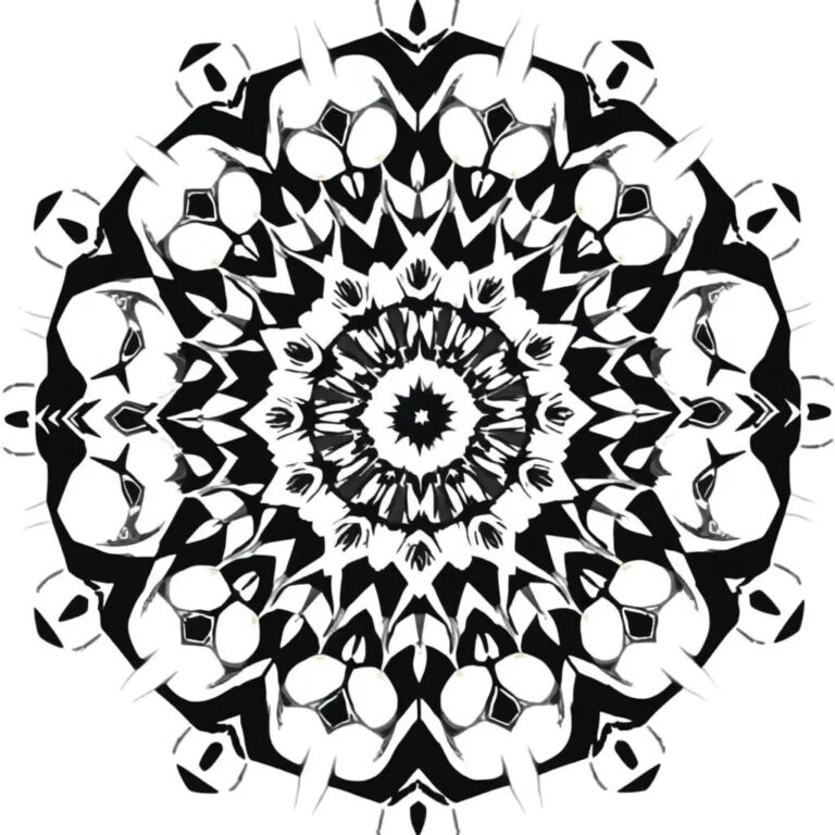 A kaleidoscope with ever-shifting, AI-generated patterns