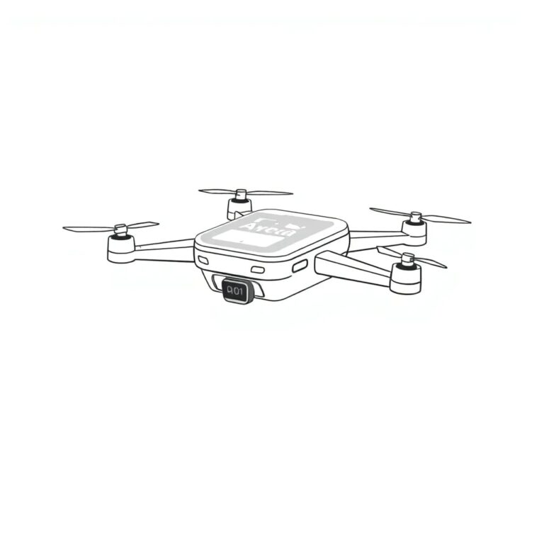 A holographic delivery drone with a built-in, transparent compliance dashboard