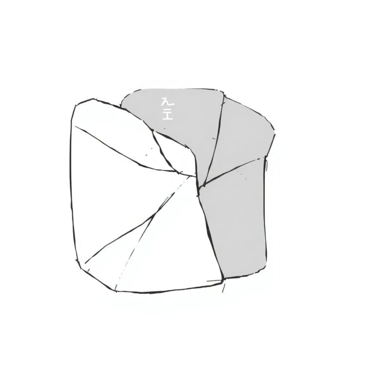 A shattered glass mirror reflecting a digital code