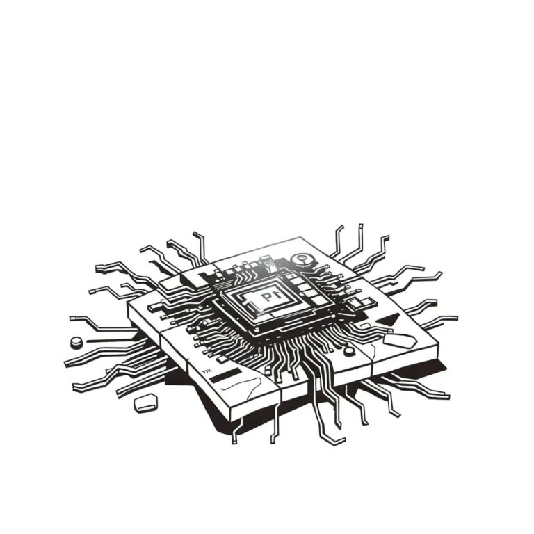 A shattered, glowing AI circuit board with a single, glowing prompt command floating above it