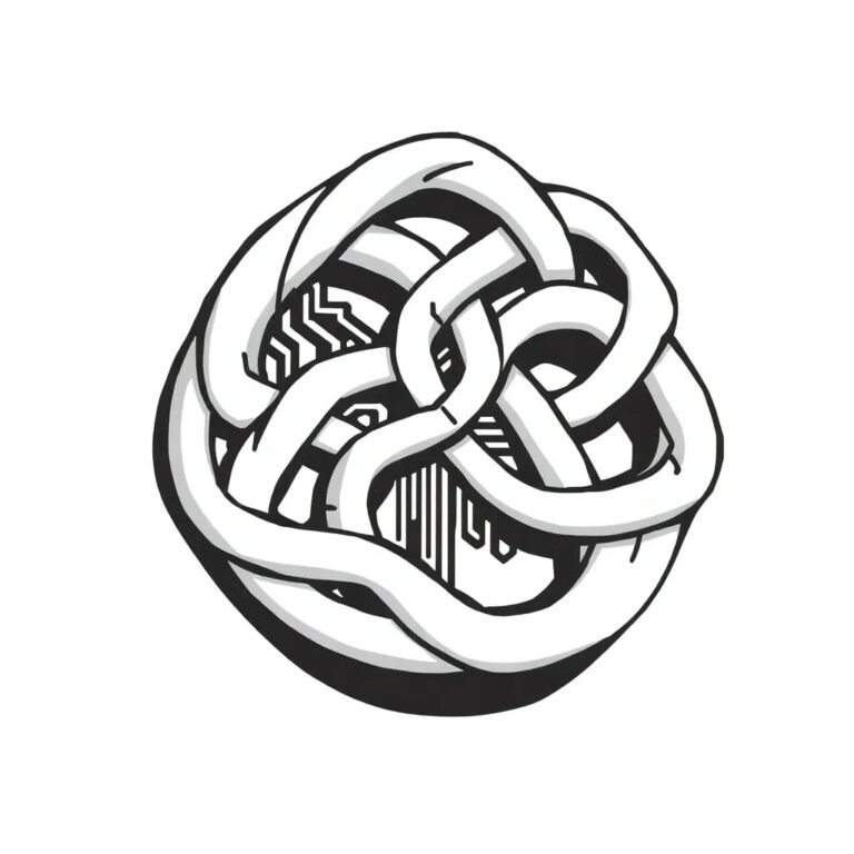 A Celtic Knot-shaped Circuit Board