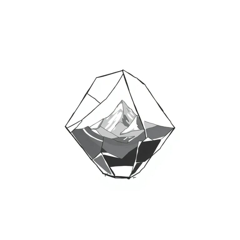 A shattered glass prism reflecting a fragmented digital landscape