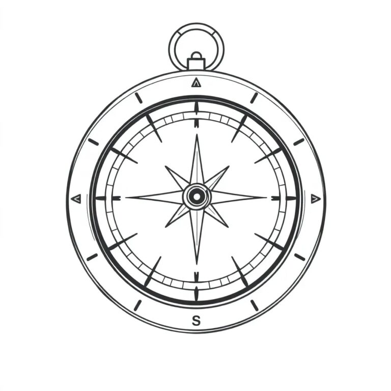 Celestial Compass with AI-Infused Needle