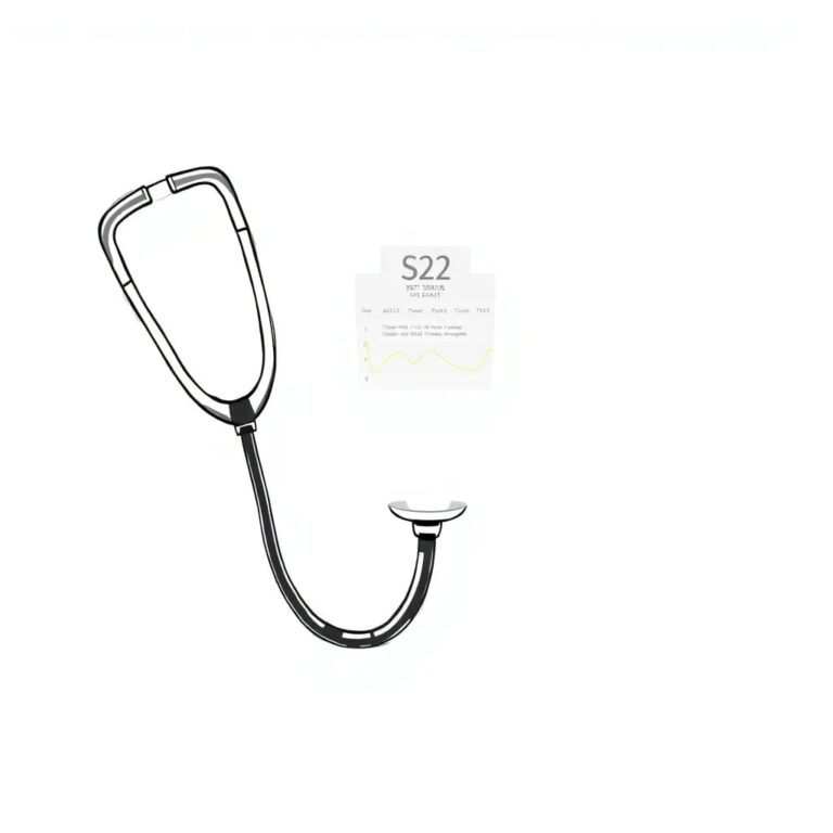 A holographic stethoscope that displays real-time regulatory compliance data as it scans a patient