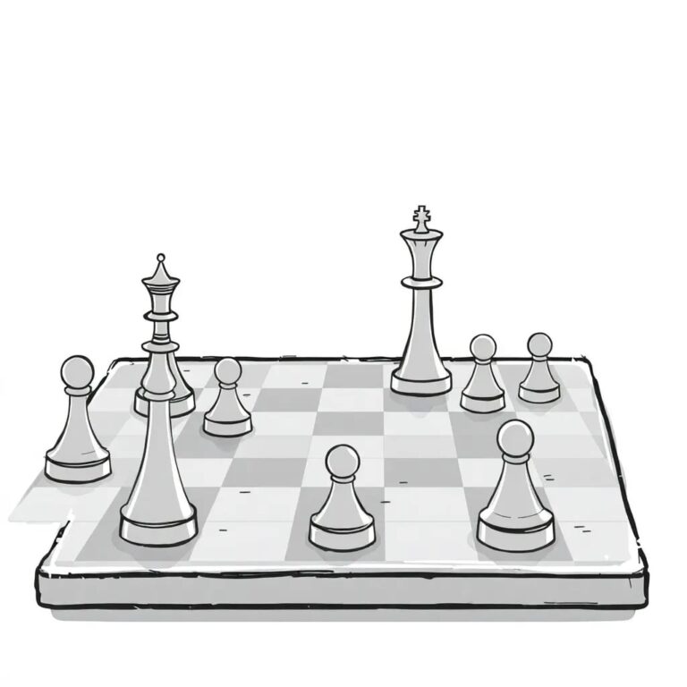 A futuristic, transparent glass chessboard with AI-driven, holographic pieces that adapt and evolve with each move.