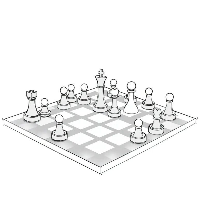 A holographic chessboard with pieces that morph and adapt in real-time