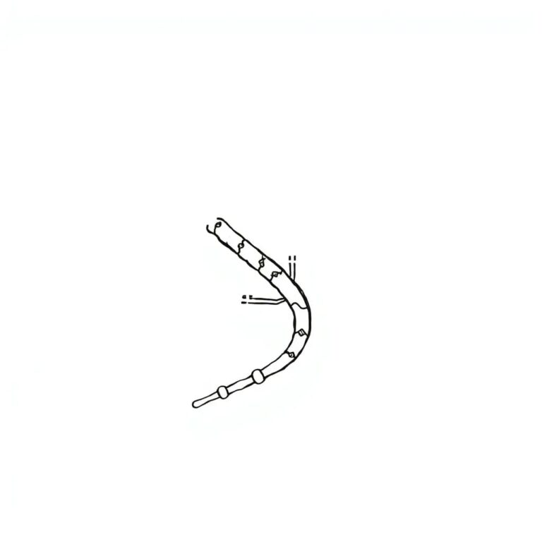 A double-helix DNA strand made of intertwined circuits