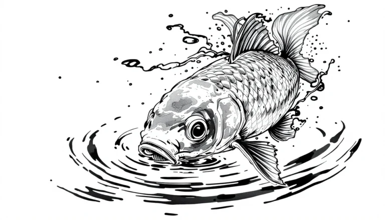 what is one major risk associated with generative ai models, sumi-e koi carp illustration