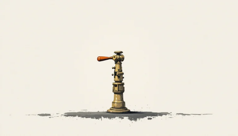 Brass engine-order telegraph lever illustrating human oversight of a high-risk AI system